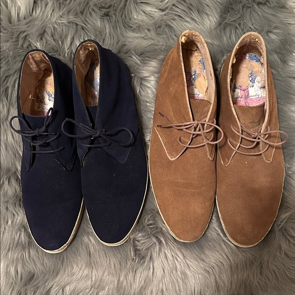 English Laundry Other - English Laundry Men's Chukka Boots in Navy and Brown